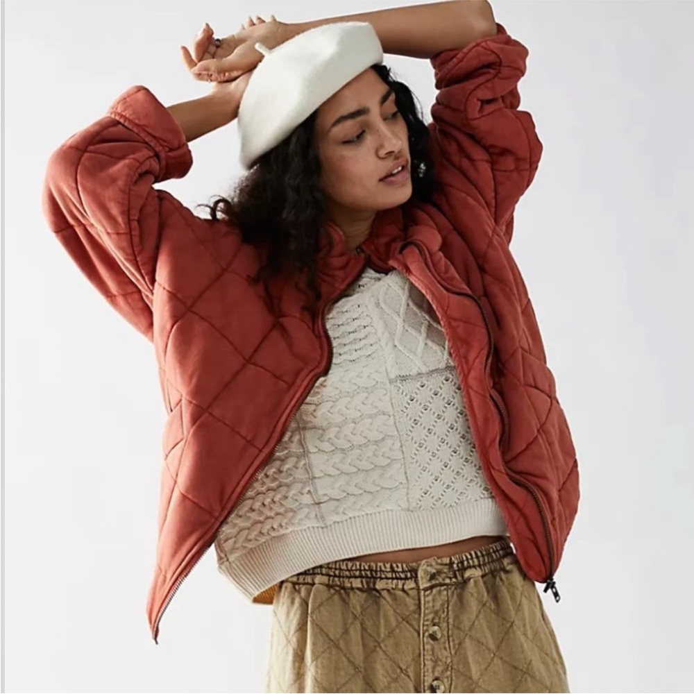 Free People Dolman Quilted Jacket - Picture 3 of 4